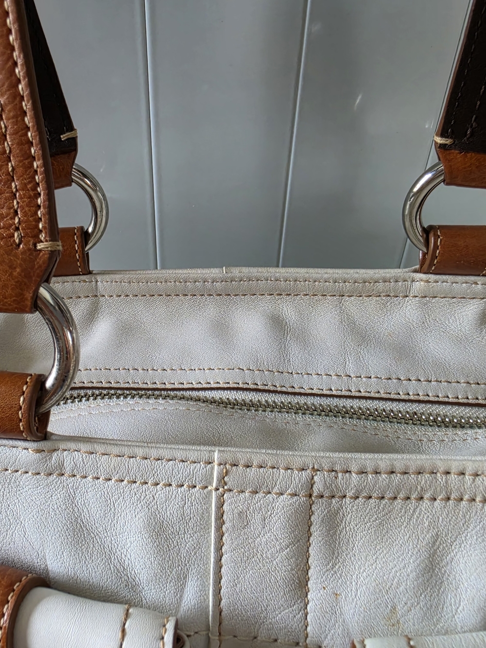 Y2K authentic vintage Coach Soho Double Pocket Leathe… - Gem